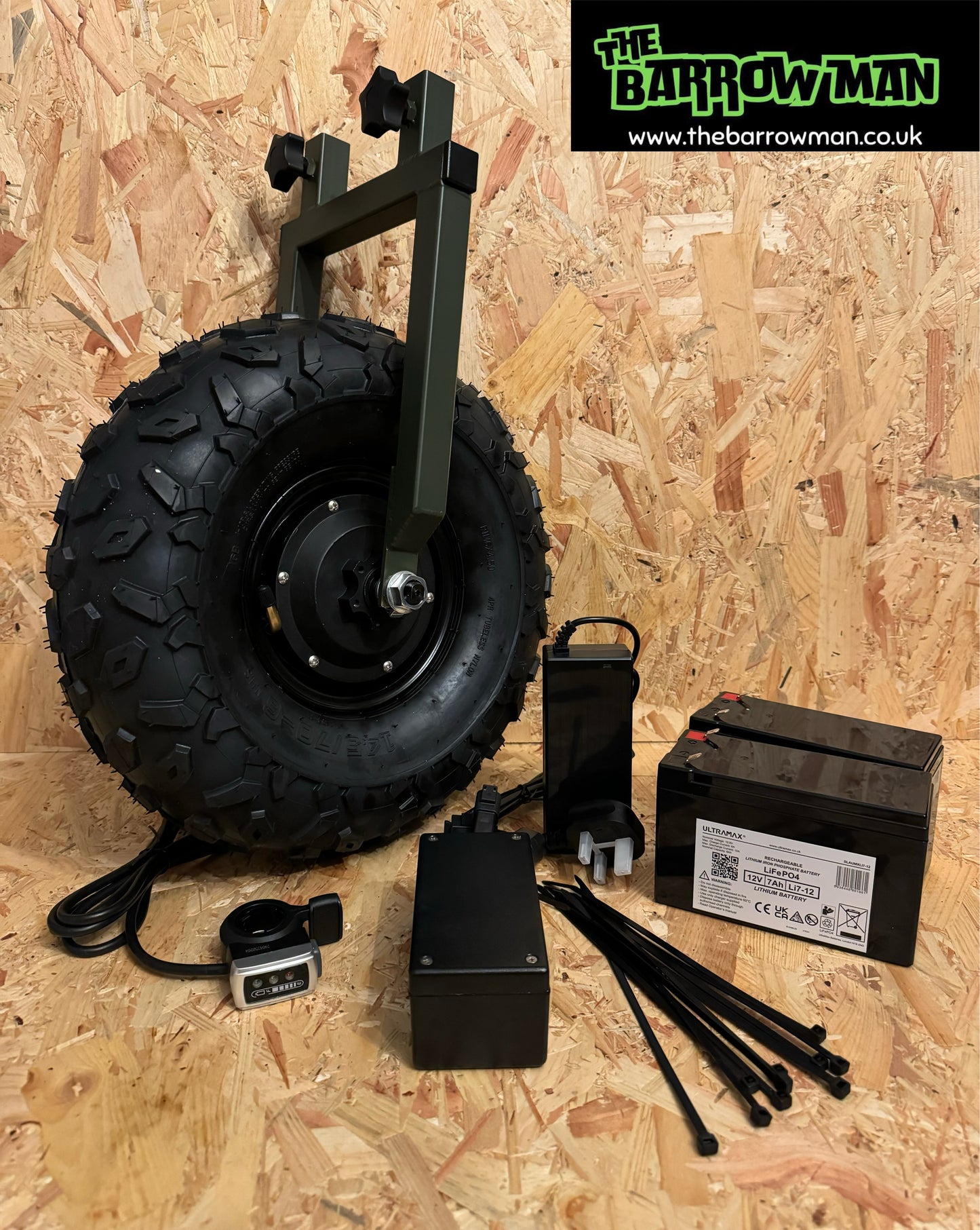 DIY Power Conversion Kit - To fit Carp-Porter MK1 & MK2 Tri-Porter Models - The Barrow Man